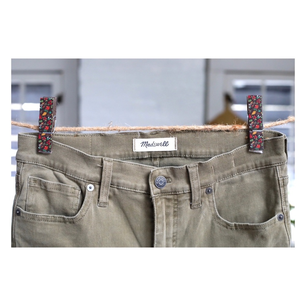 Madewell 9” HR Skinny Garment Dyed Edition - Picture 5 of 7
